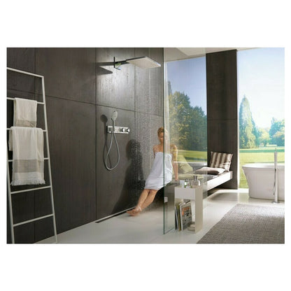 Душова глава Hansgrohe Rainmaker Select 460 бяла - хром 3 функции