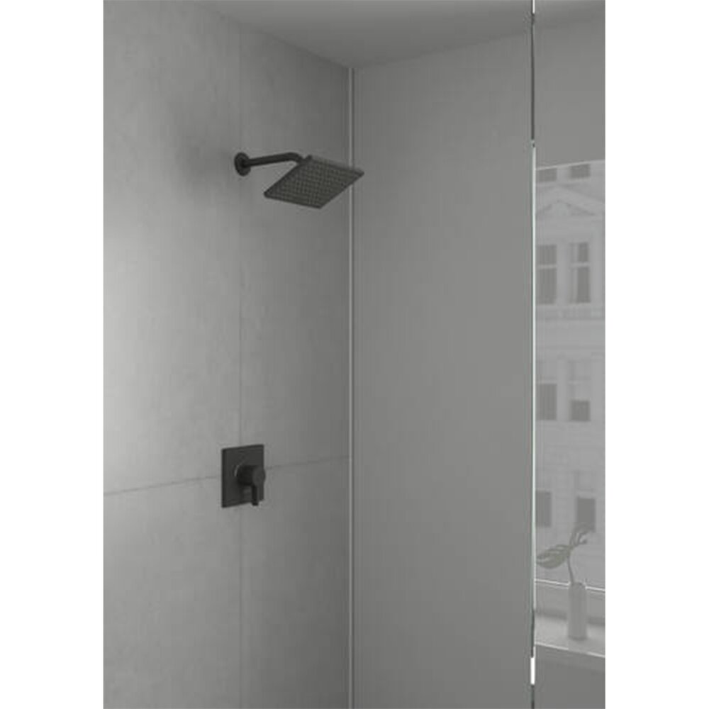 Смесител за душ Hansgrohe Vernis Shape 230x170 mm черен мат 1 функция