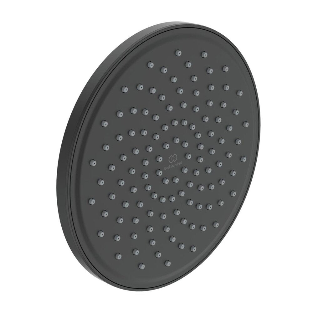Ideal Standard IdealRain Matte Black Shower Head 200 mm