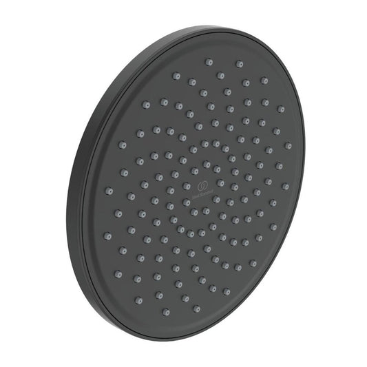 Ideal Standard IdealRain Matte Black Shower Head 200 mm