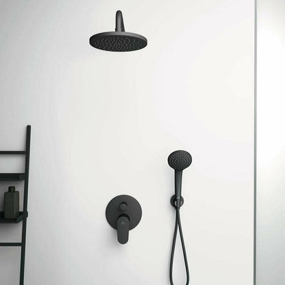 Ideal Standard IdealRain Matte Black Shower Head 200 mm