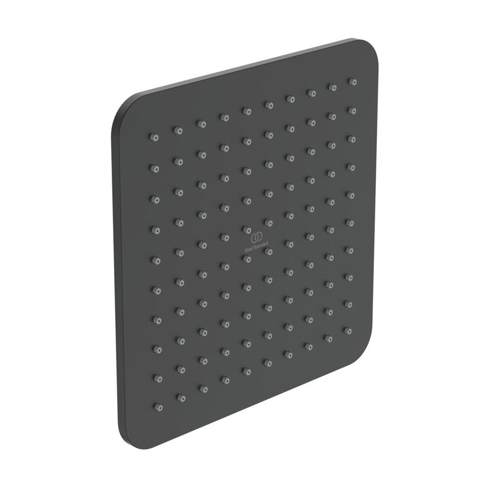 Ideal Standard IdealRain Square Matte Black Shower Head 200x200 mm