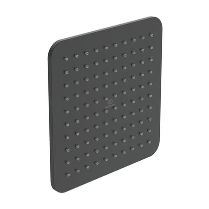 Ideal Standard IdealRain Square Matte Black Shower Head 200x200 mm