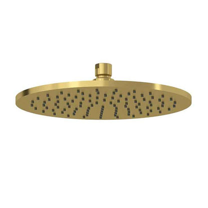 Кръгла душ глава Kludi A-QA 25 cm с матово златно покритие, 1 функция
