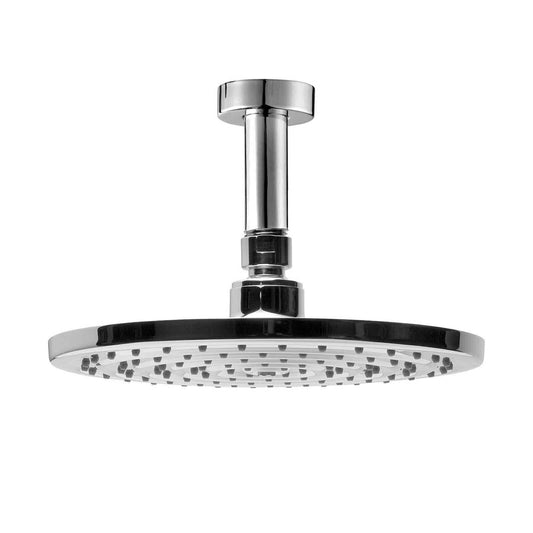 Ferro Rotondo 9 Chrome Shower Head and Arm