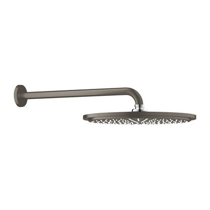 Grohe Rainshower Cosmopolitan 310 Shower Head and Arm in Hard Graphite