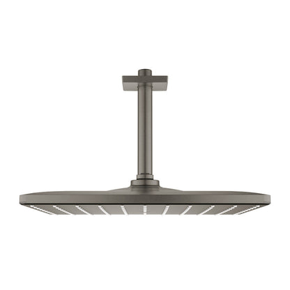 Grohe Rainshower Mono Cube 310 Shower Head and Arm in Hard Graphite