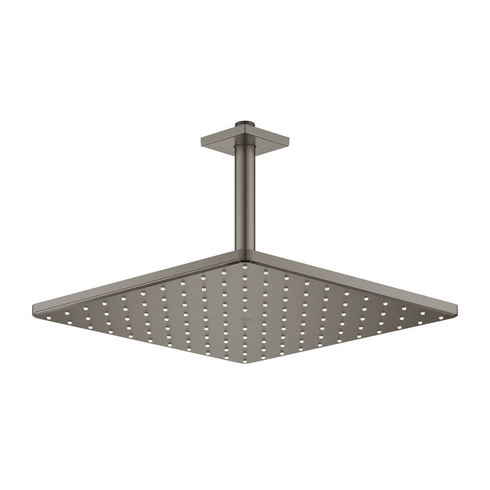 Grohe Rainshower Mono Cube 310 Shower Head and Arm in Hard Graphite