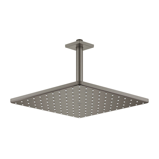 Grohe Rainshower Mono Cube 310 Shower Head and Arm in Hard Graphite