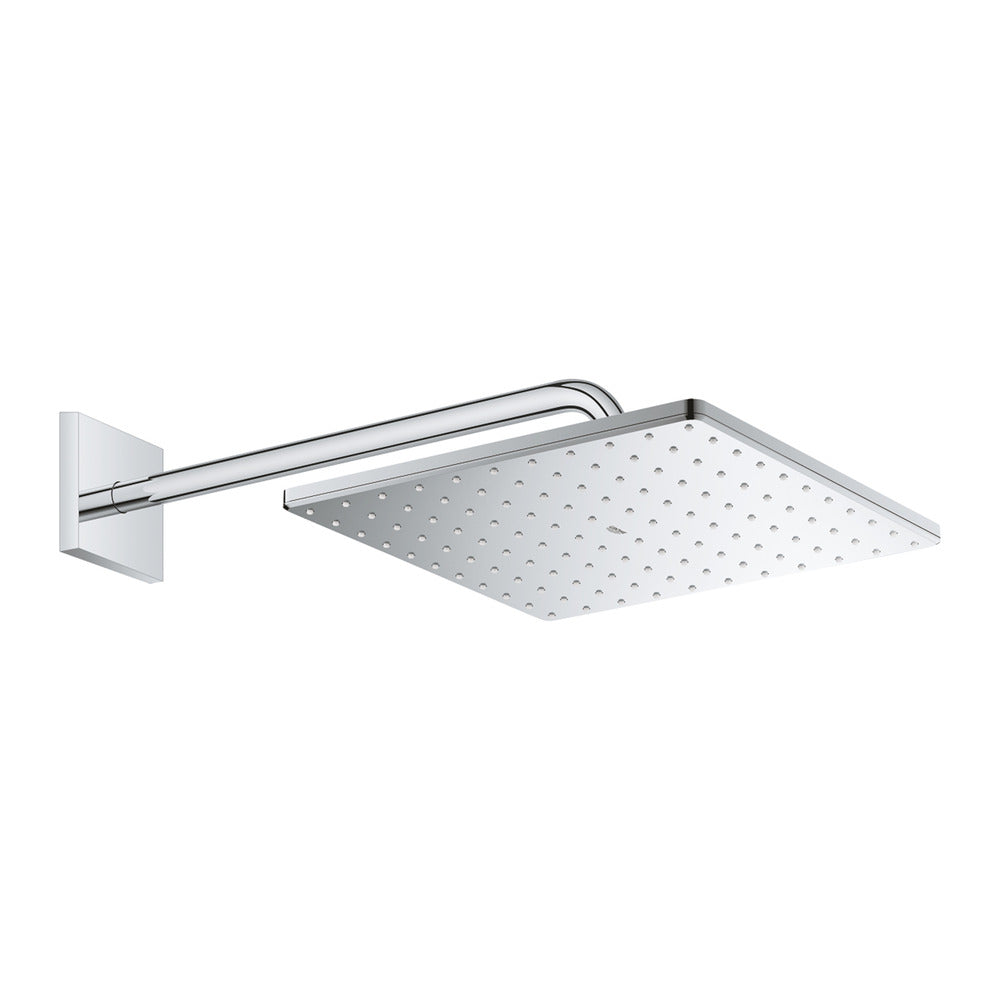 Grohe Rainshower Mono Cube 310 Shower Head and Arm Chrome Glossy 1 Function