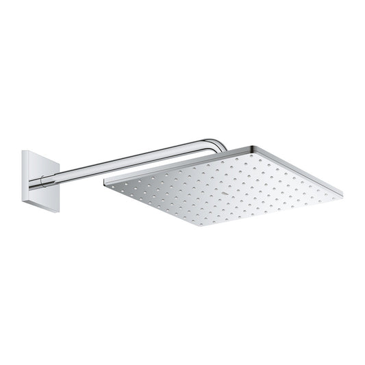 Grohe Rainshower Mono Cube 310 Shower Head and Arm Chrome Glossy 1 Function