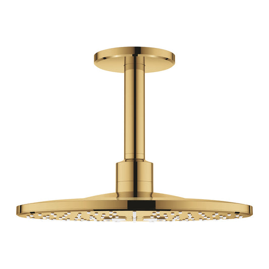 Заглавие за душова глава и ръкохватка Grohe Rainshower SmartActive 310 с 2 функции, златист, Cool Sunrise