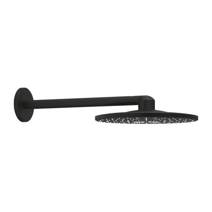 Grohe Rainshower SmartActive 310 Shower Head and Arm Matte Black 2 Functions