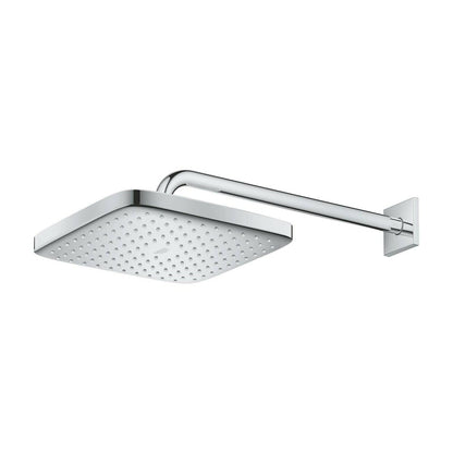 Grohe Tempesta 250 Cube Square Shower Head and Arm