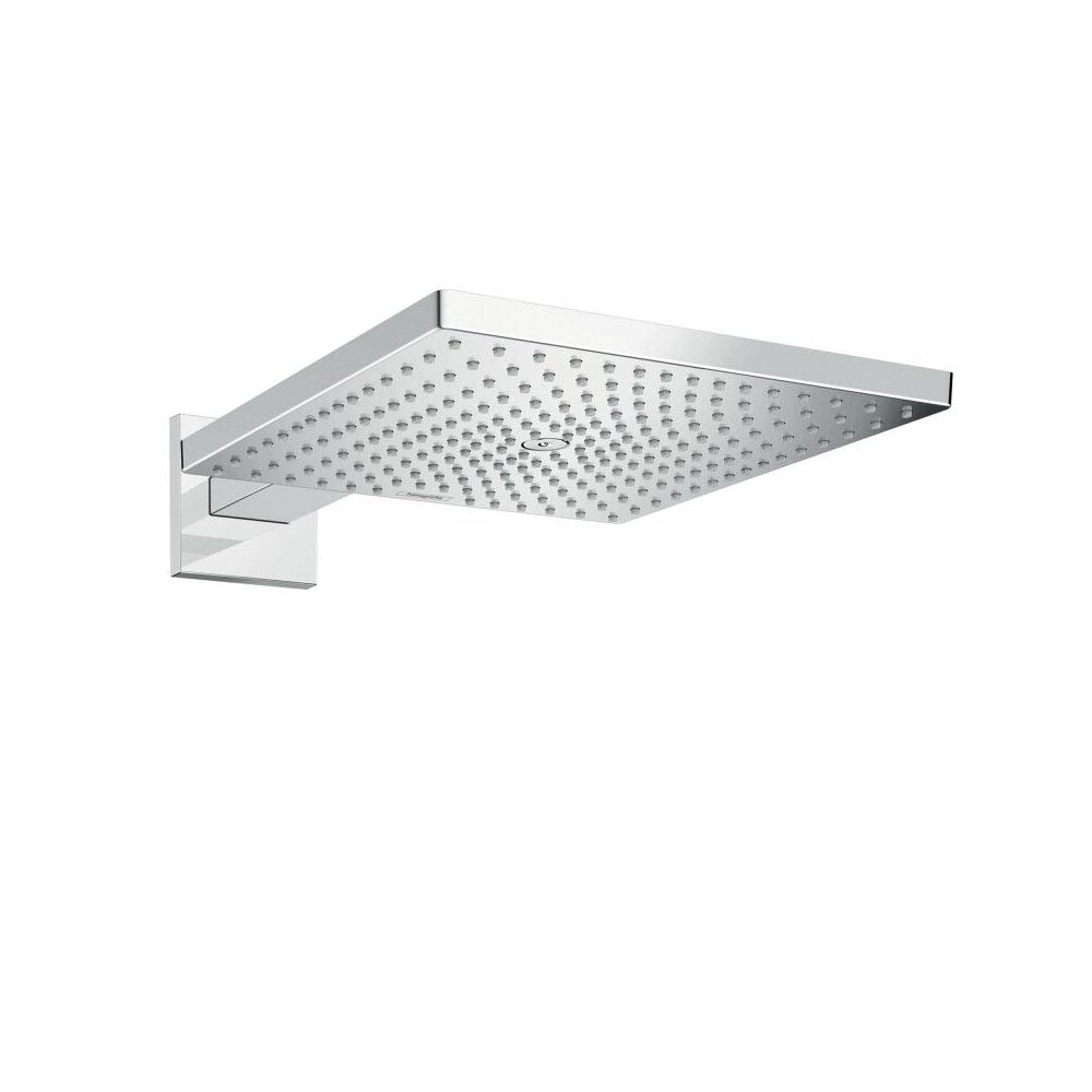 Hansgrohe Raindance Select E 300 Shower Head and Arm, Glossy Chrome