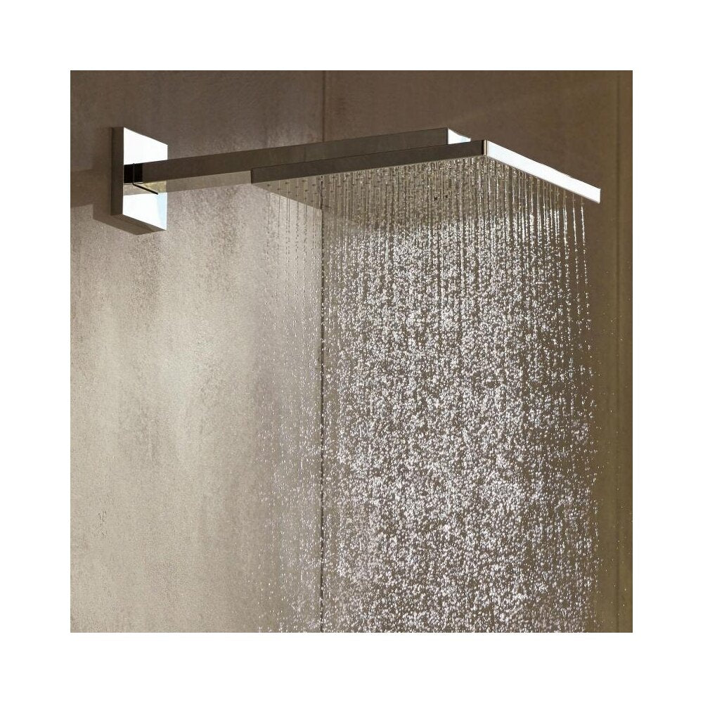 Hansgrohe Raindance Select E 300 Shower Head and Arm, Glossy Chrome