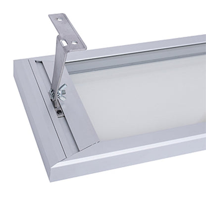 Инфрачервен радиатор Ilmit TGlass 550W алуминий - прозрачно стъкло