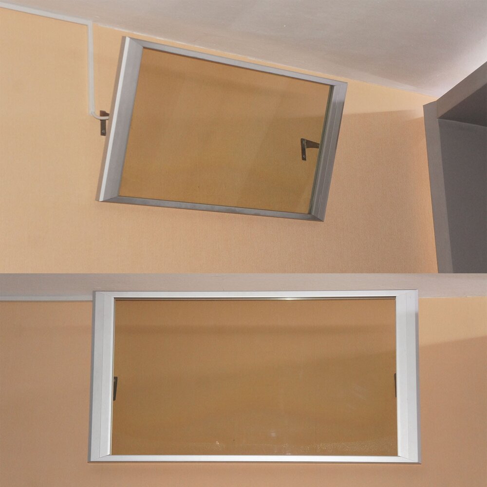 Инфрачервен радиатор Ilmit TGlass 550W алуминий - прозрачно стъкло
