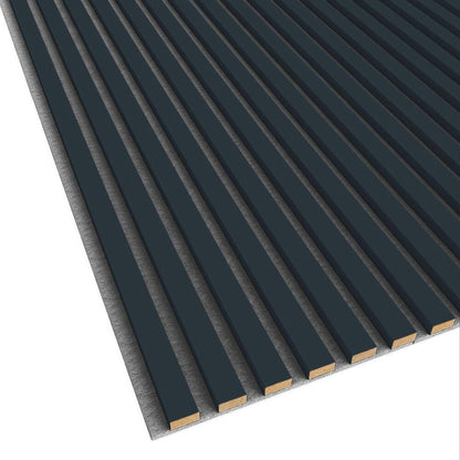 Decorative/Acoustic Slat Panel Lameo Mini Anthracite (Gray Felt) 30x275 cm