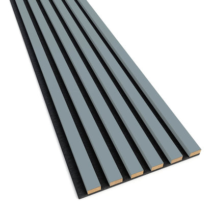 Декоративен/акустичен панел Lameo Mini от MDF, сив скандинавски 30x275 см