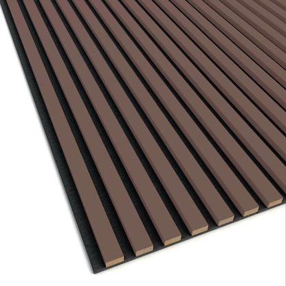 Декоративен/акустичен панел Lameo Mini от MDF, розово пудра, 30x275 см