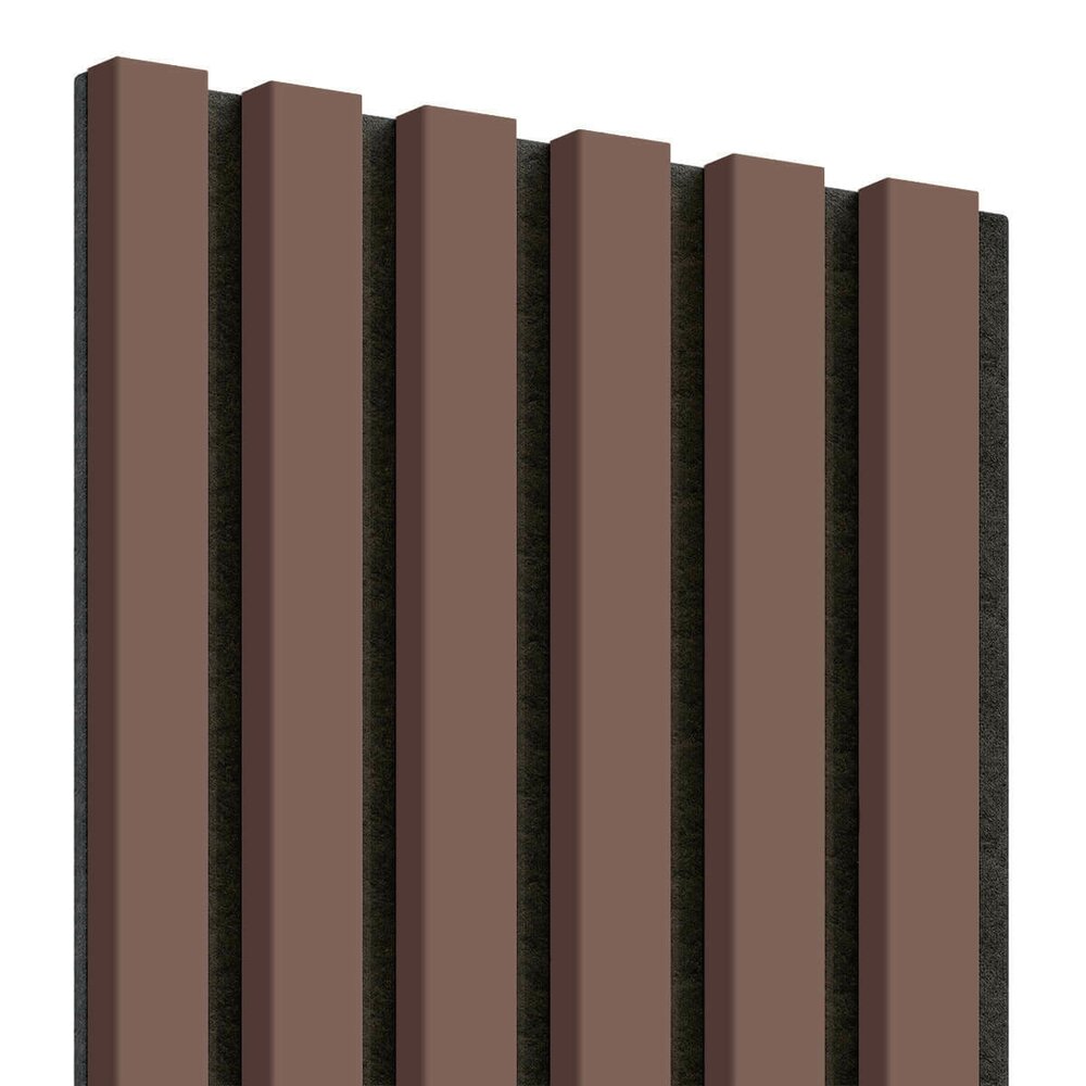 Декоративен/акустичен панел Lameo Mini от MDF, розово пудра, 30x275 см
