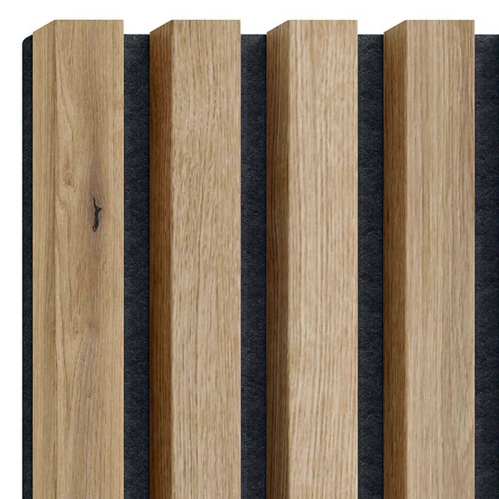 Декоративен/акустичен панел Lameo Mini от MDF с финиш от артезанален дъб 30x275 см
