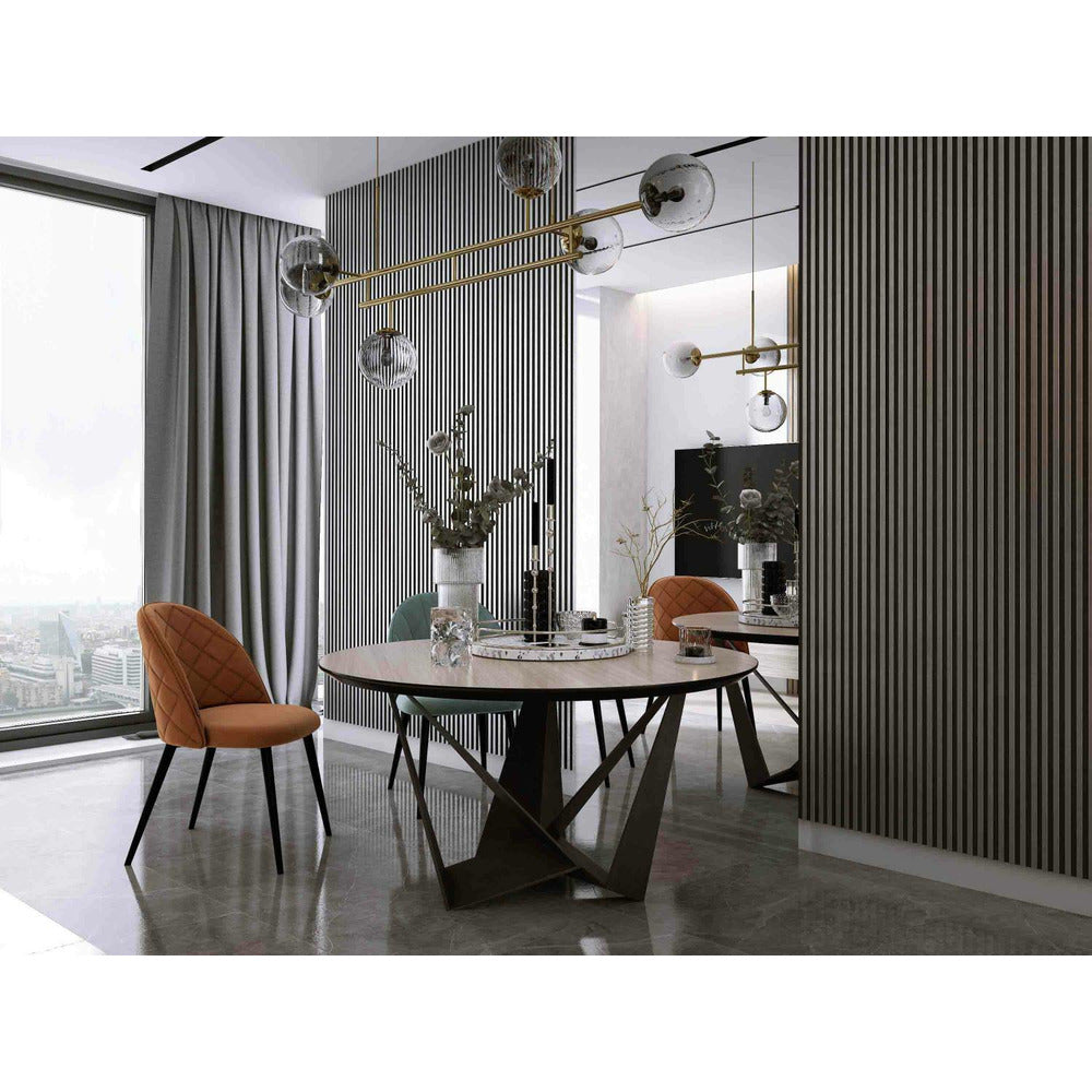 Панел ламелирован Lamelio Asti сребърен 12.2x270 см