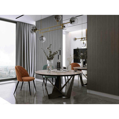 Панел ламелирован Lamelio Asti сребърен 12.2x270 см