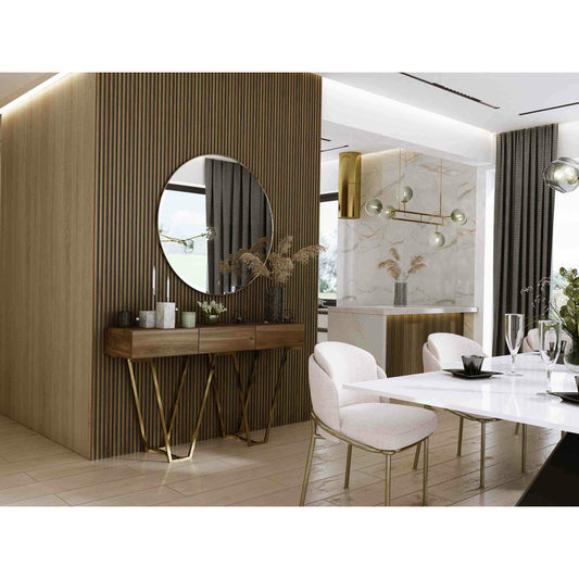Панел рифлаж Ламелио Асти финиш дъб златен 12.2x270 см