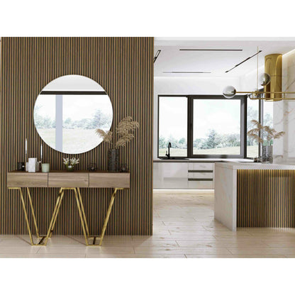 Панел рифлаж Ламелио Асти финиш дъб златен 12.2x270 см