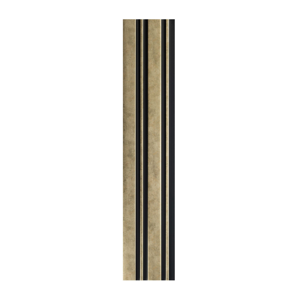 Lamelio Milo Panel Golden Finish 12.2x270 cm