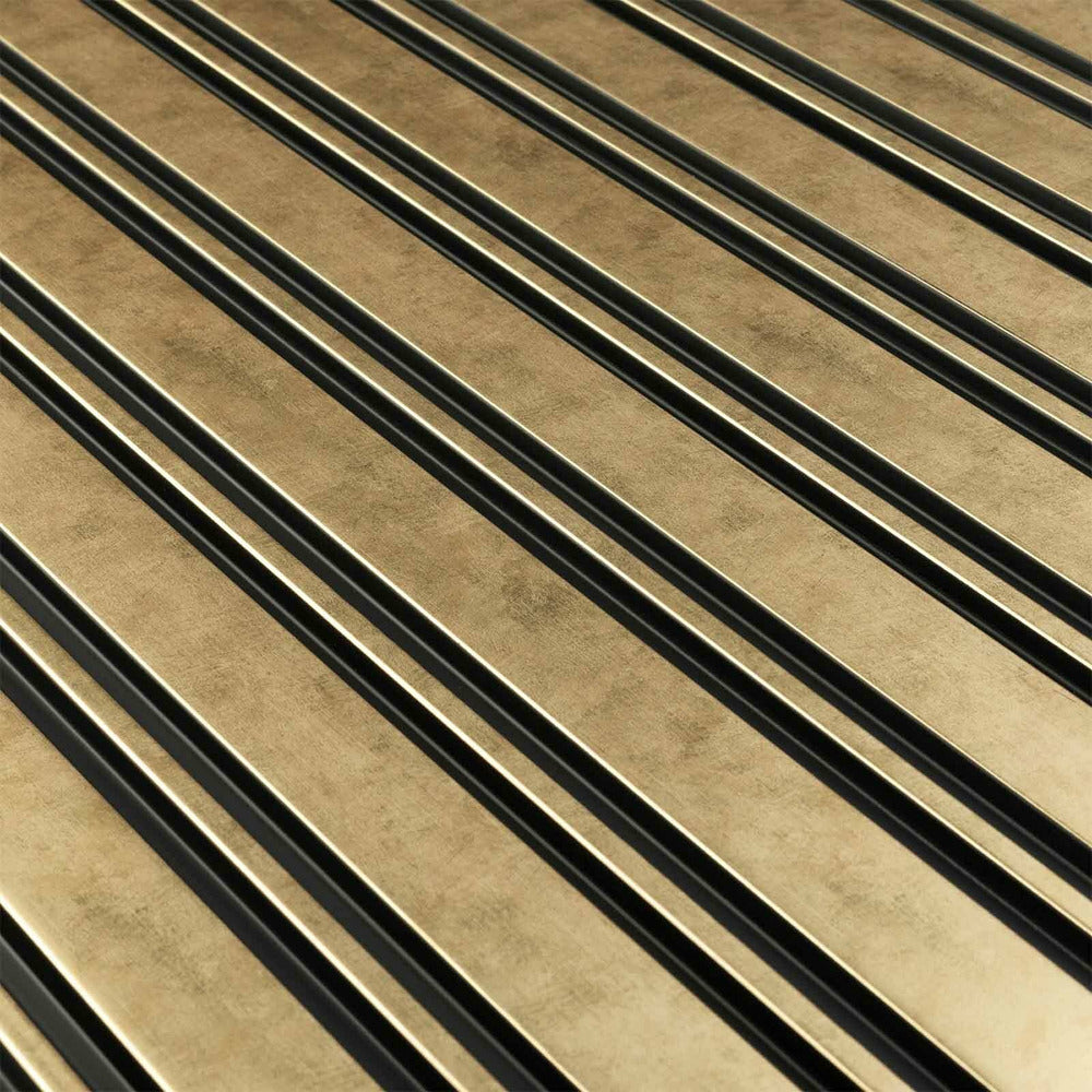 Lamelio Milo Panel Golden Finish 12.2x270 cm