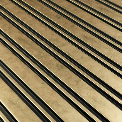 Lamelio Milo Panel Golden Finish 12.2x270 cm