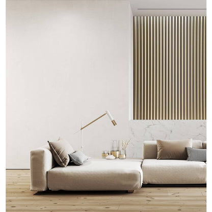 Lamelio Milo Panel Golden Finish 12.2x270 cm