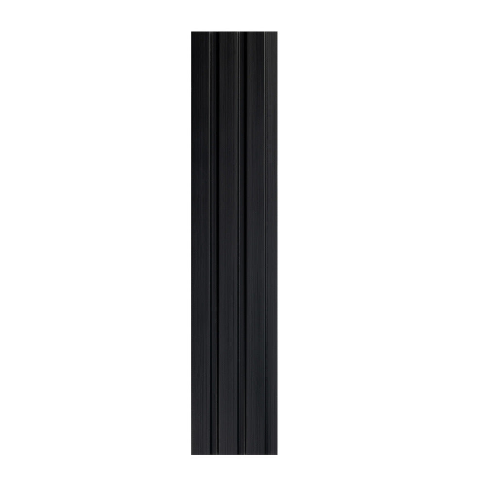 Lamelio Olmo Slatted Panel Black Finish 12.2x270 cm