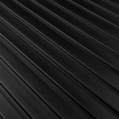 Lamelio Olmo Slatted Panel Black Finish 12.2x270 cm