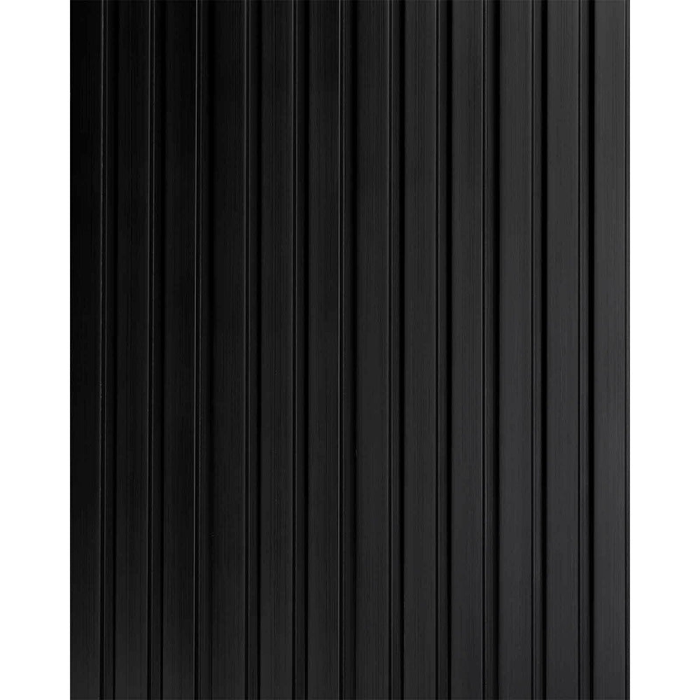 Lamelio Olmo Slatted Panel Black Finish 12.2x270 cm