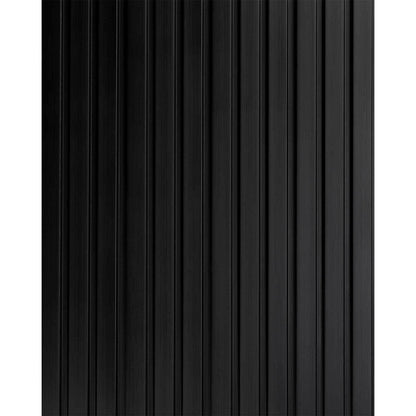 Lamelio Olmo Slatted Panel Black Finish 12.2x270 cm