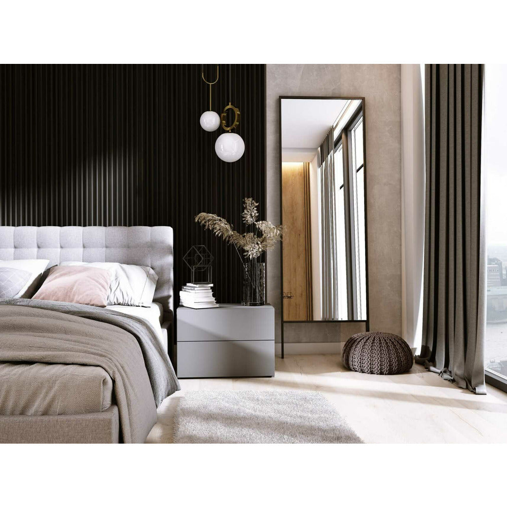 Lamelio Olmo Slatted Panel Black Finish 12.2x270 cm