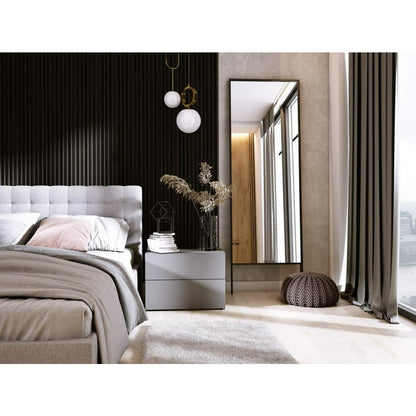 Lamelio Olmo Slatted Panel Black Finish 12.2x270 cm