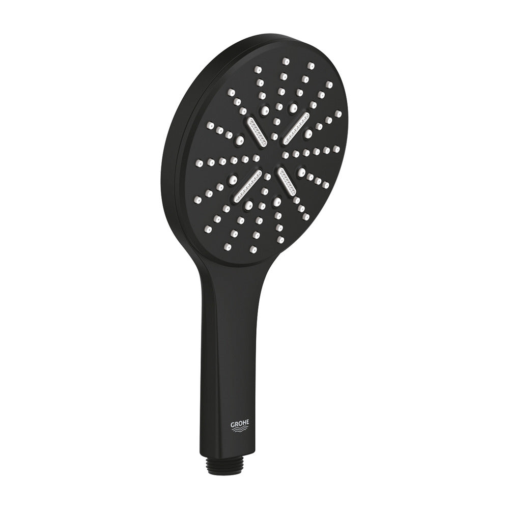 Душ главa Grohe Rainshower 130 SmartActive черен мат 3 вида струя