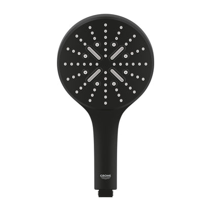 Душ главa Grohe Rainshower 130 SmartActive черен мат 3 вида струя