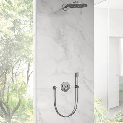Grohe Sena Shower Head Hard Graphite 1 Spray Type