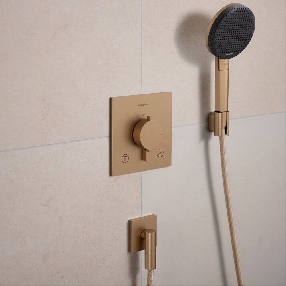 Смесител за душ Hansgrohe Raindance Alive Select S бронз сатен 3 функции