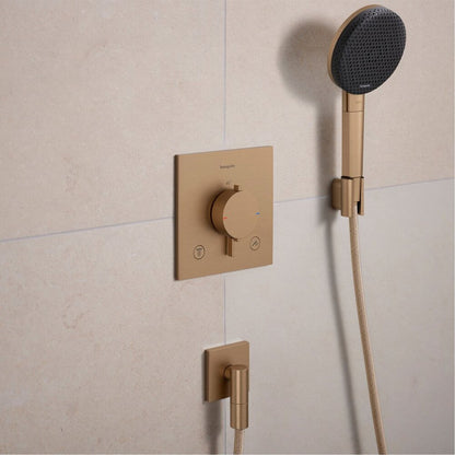 Смесител за душ Hansgrohe Raindance Alive Select S бронз сатен 3 функции