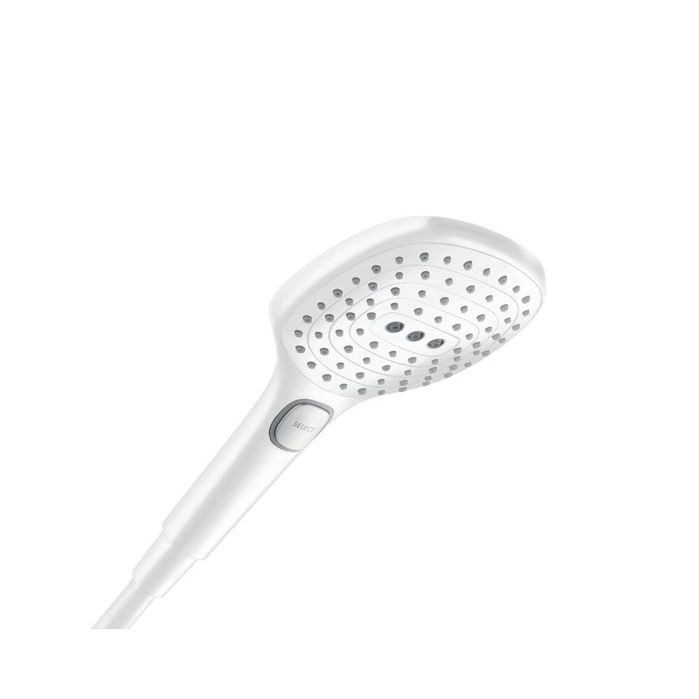 Душ глава Hansgrohe Raindance Select 120 бял мат 3 функции