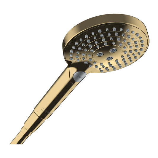 Hansgrohe Raindance Select S 120 Glossy Gold PowderRain 3 Functions Shower Head
