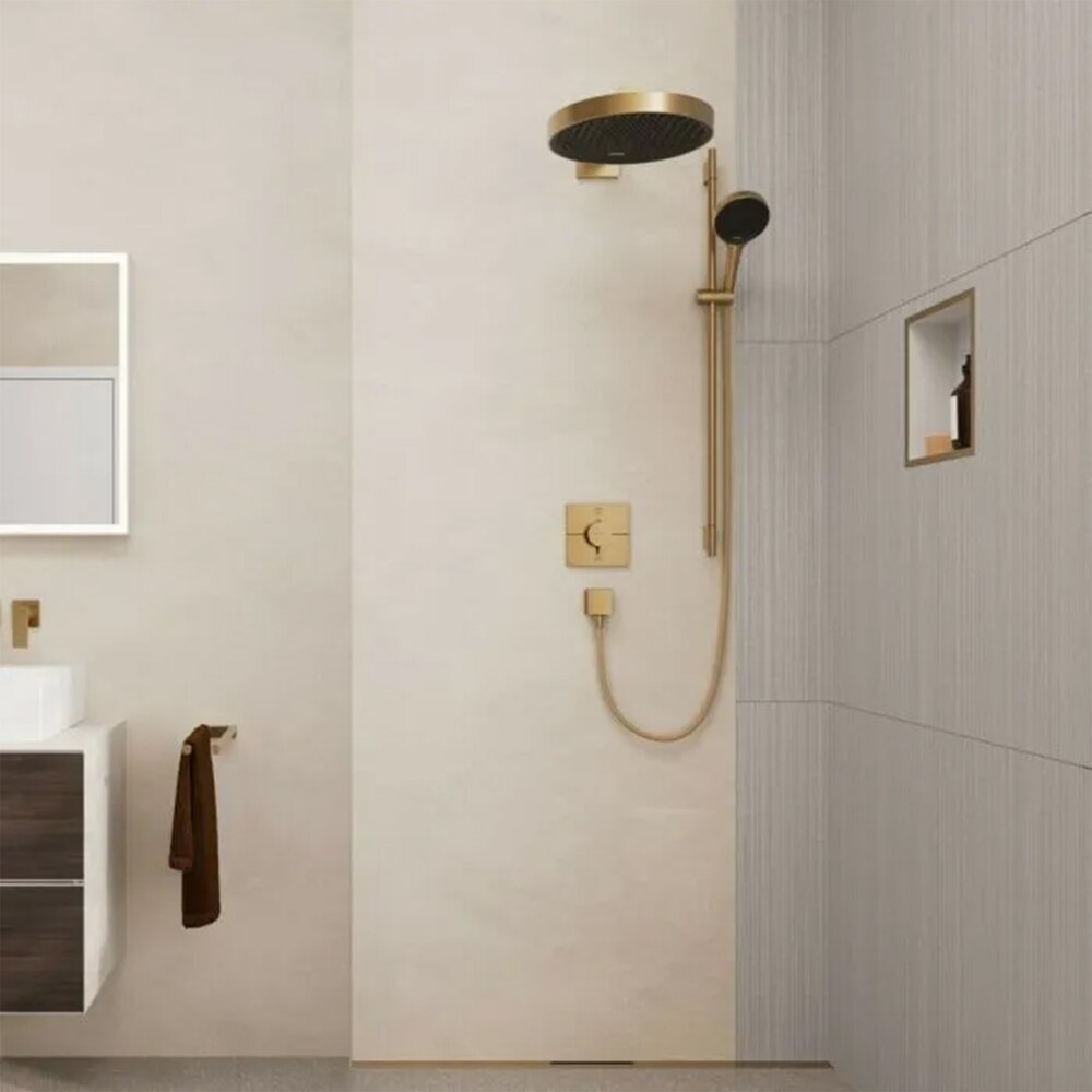 Душ глава Hansgrohe Rainfinity 130 бронзово покритие 3 функции