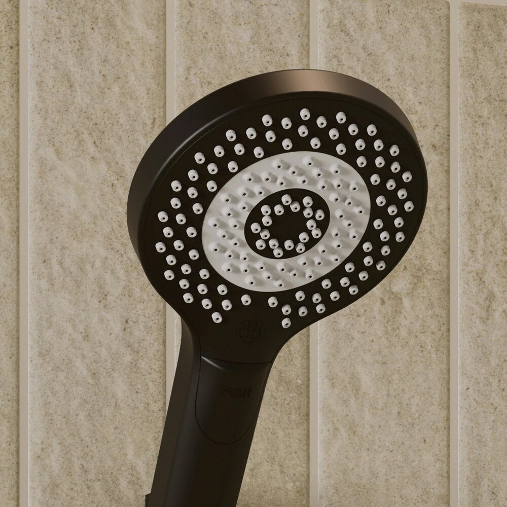 Душ глава Kludi Dive X 3S матово черно 3 функции